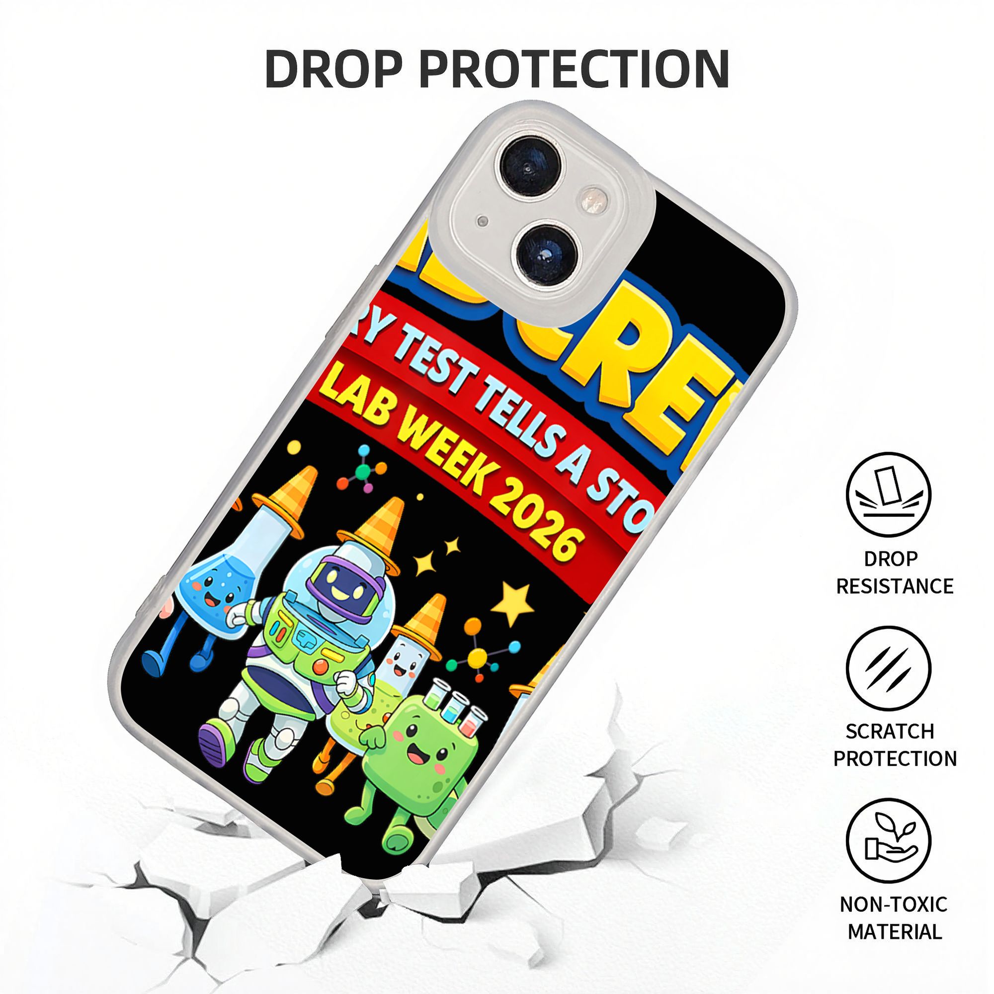 Medical Laboratory Scientist - Nueva Funda Protectora Antigolpes para Teléfono