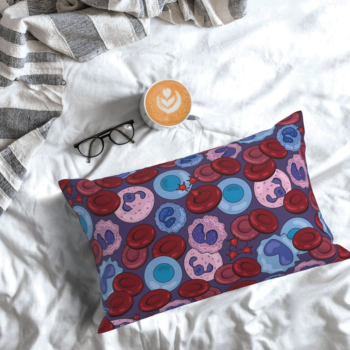 Medical Laboratory Scientist - Funda de almohada rectangular con diseño