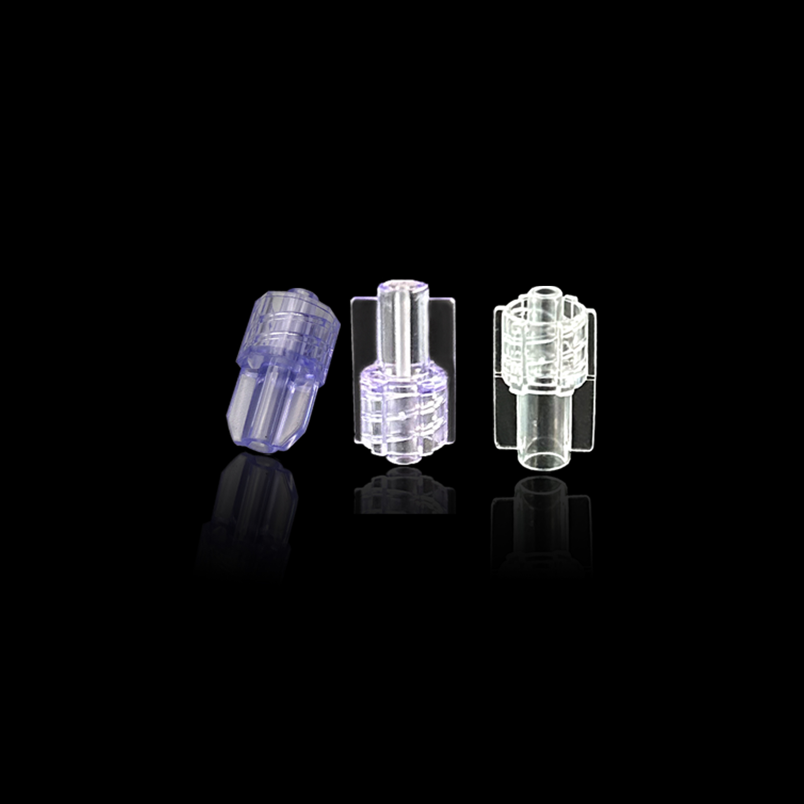Medical Lab Usa - 100 conectores Luer-lock macho para sistemas