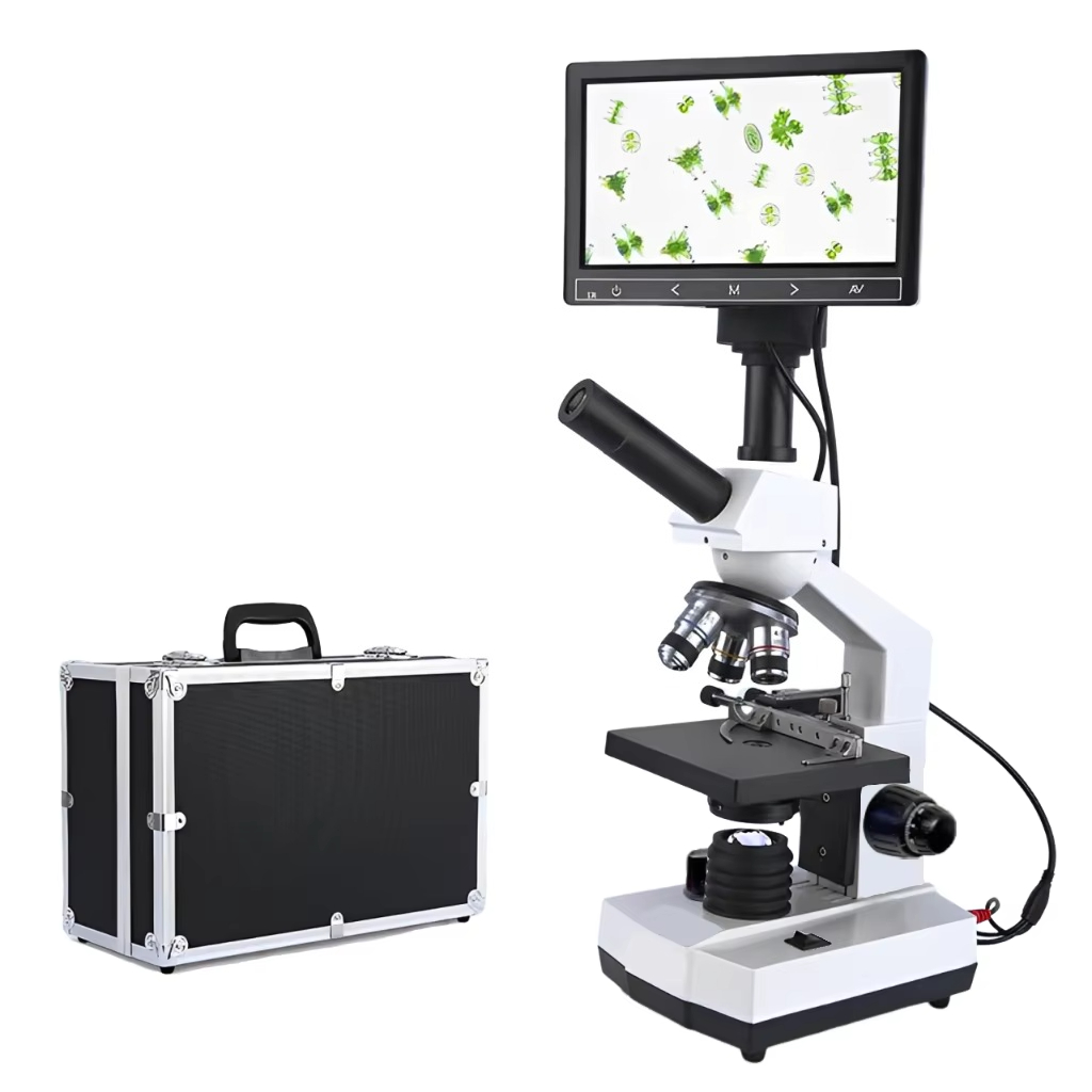 Medical Lab Usa - Microscopio Digital con pantalla HD más