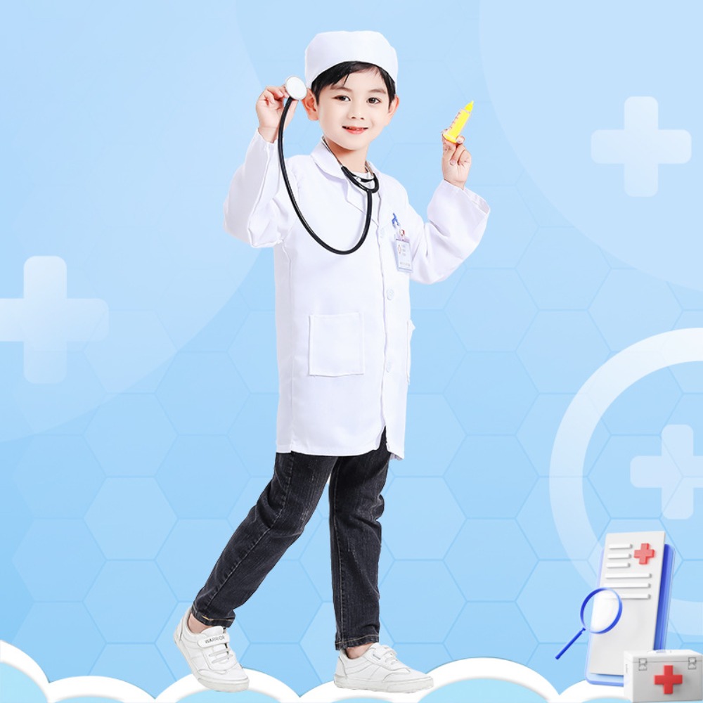 Medical Lab Usa - Conjunto de disfraz de médico y