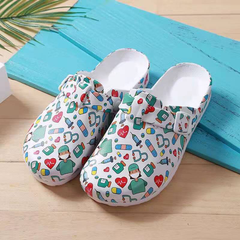 Medical Lab Usa - Zapatos médicos antideslizantes de EVA, zuecos