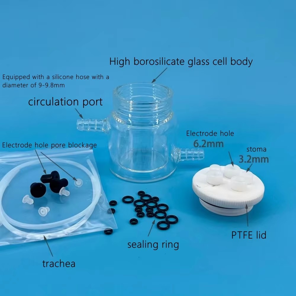 Water Bath Laboratory - Célula electrolítica sellada con baño de