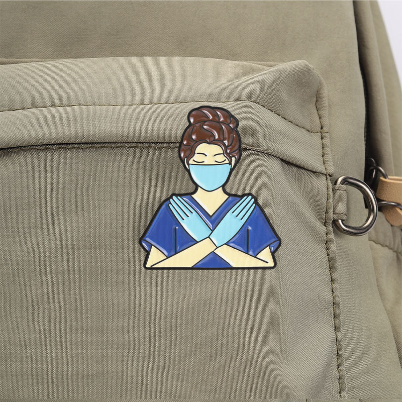 Pin de esmalte con temática mé - Medical Lab Worker reseña y precio