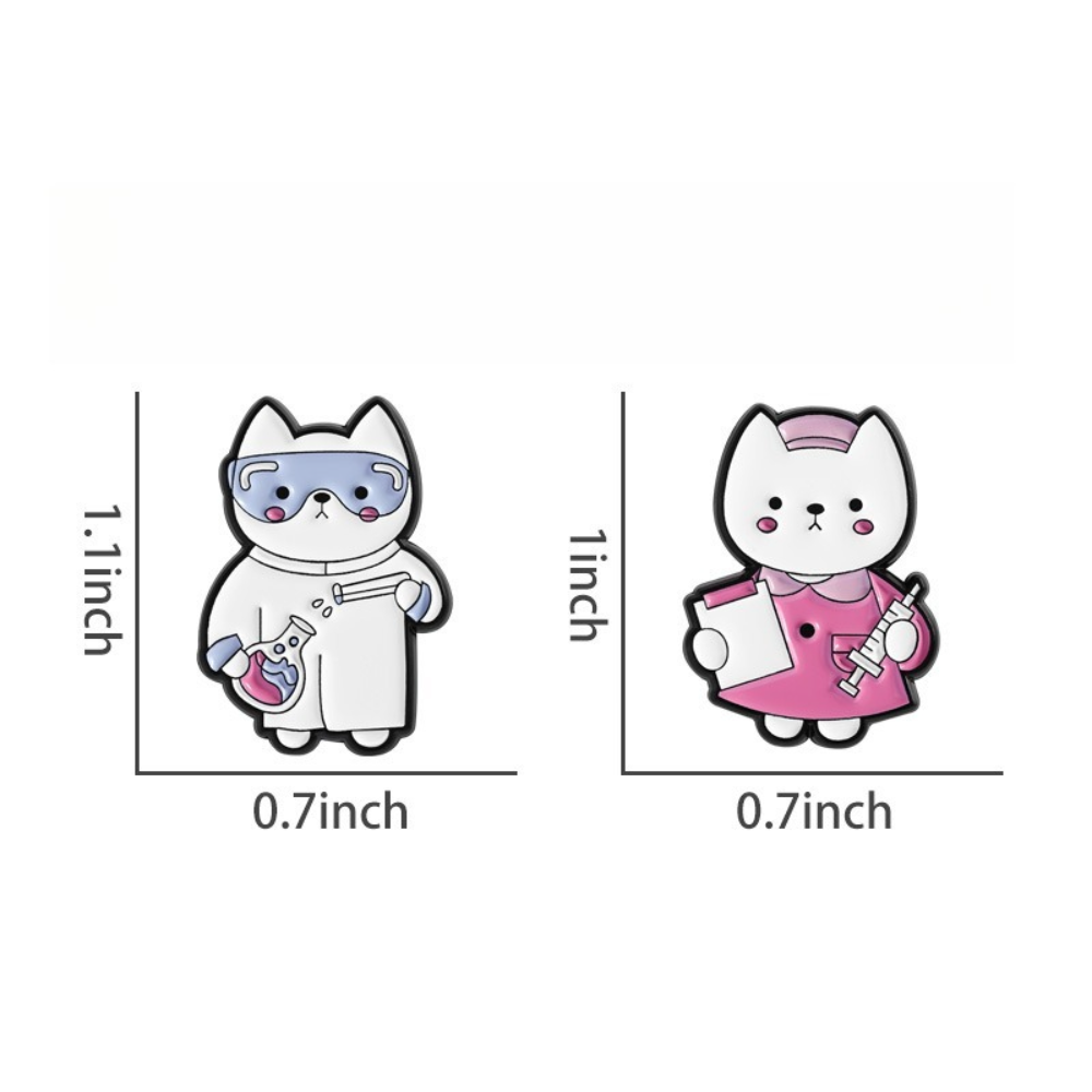 Lindo gato enfermera lab traba - Medical Lab Worker reseña y precio