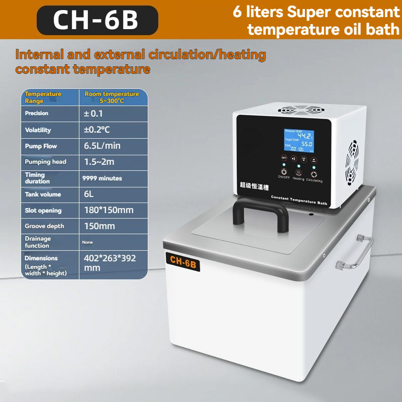 CH-6B 6L Baño Termostático de  - Water Bath Laboratory reseña y precio