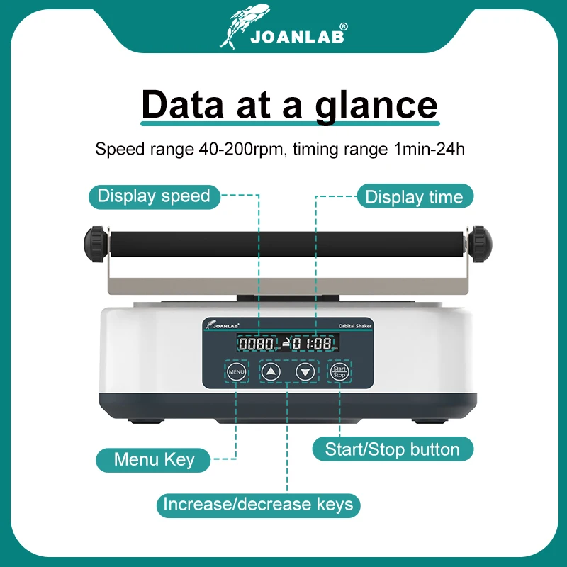 JOANLAB 110/220V agitador orbi - Water Bath Laboratory reseña y precio