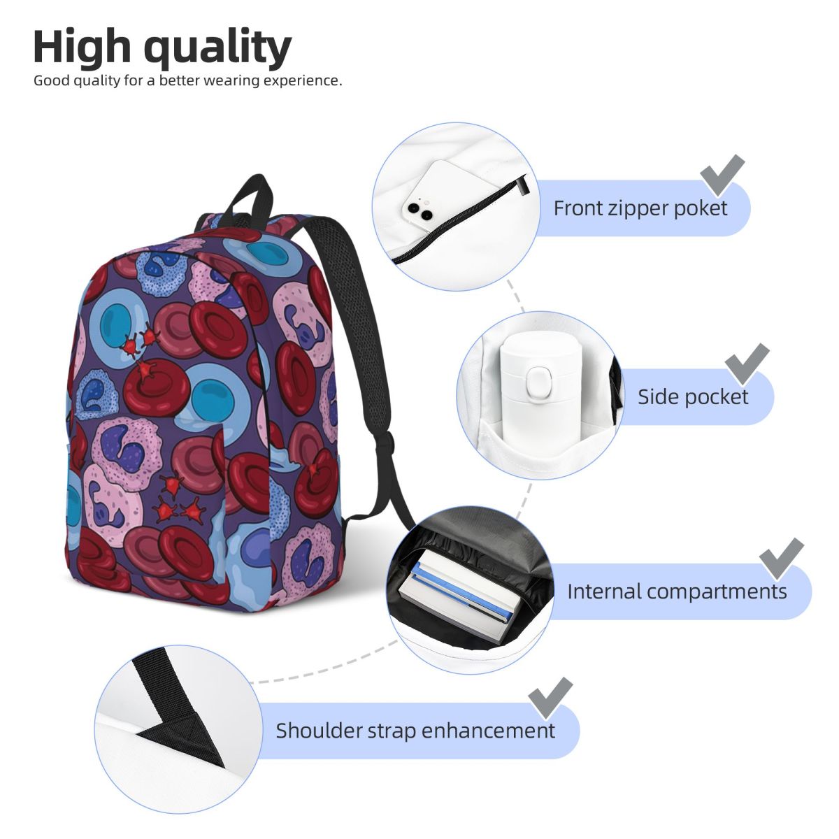 Mochila para Estudiantes de La - Medical Laboratory Scientist reseña y precio