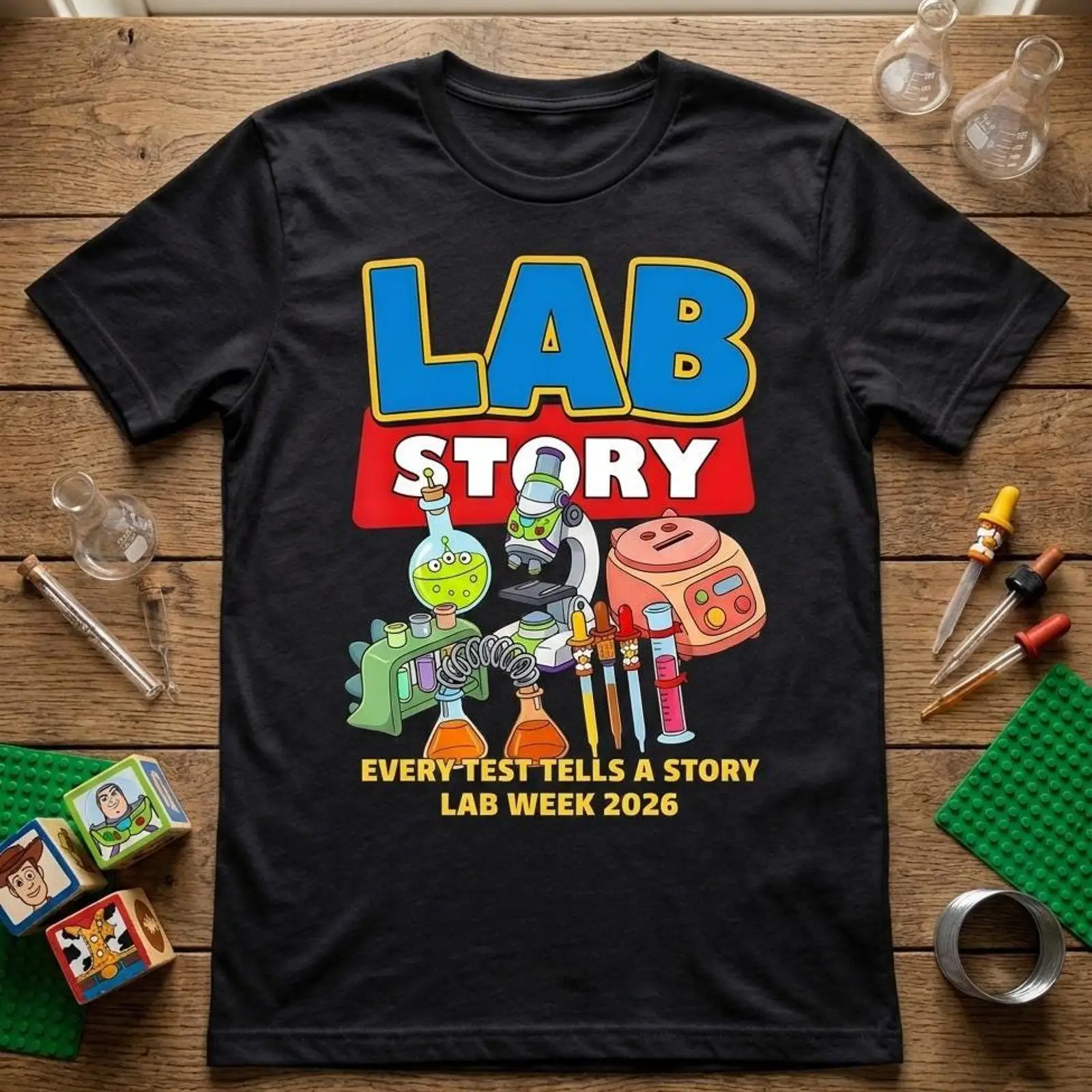 Camiseta Lab Week 2026, Humor  - Medical Lab Humor reseña y precio