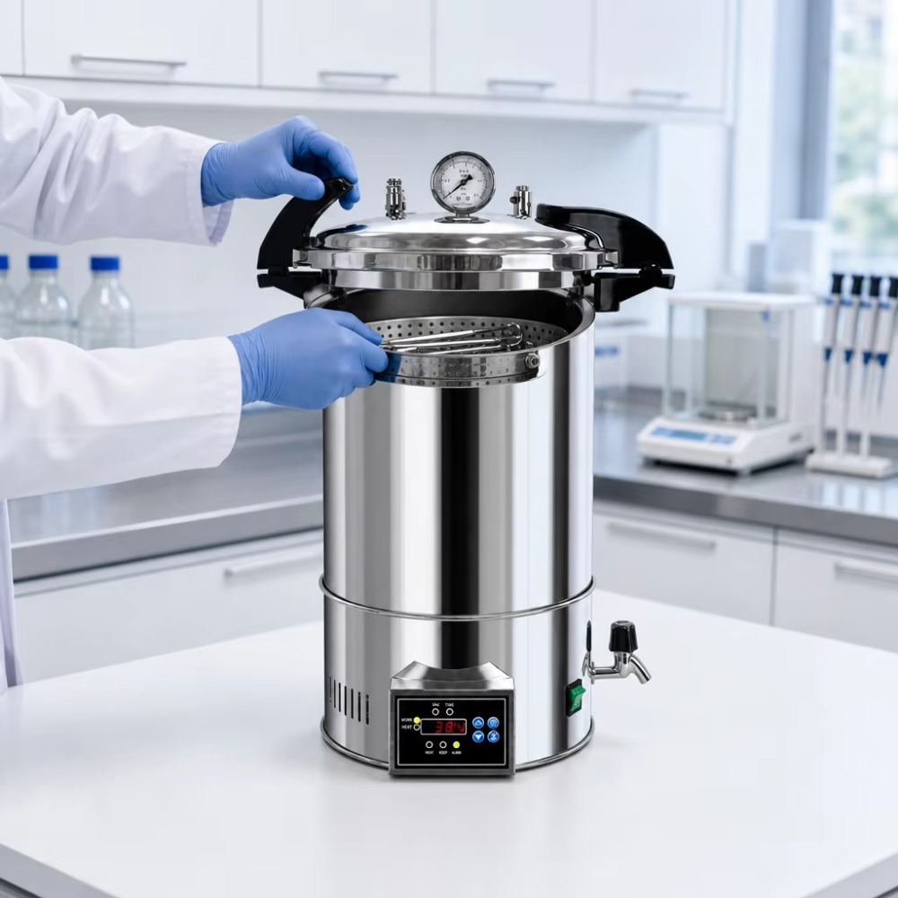 Esterilizador a Vapor Digital  - Medical Lab Usa reseña y precio