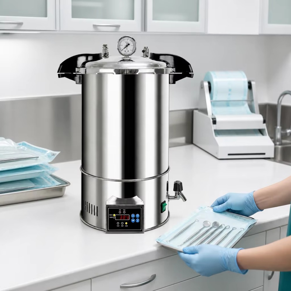 Esterilizador a Vapor Digital  - Medical Lab Usa reseña y precio