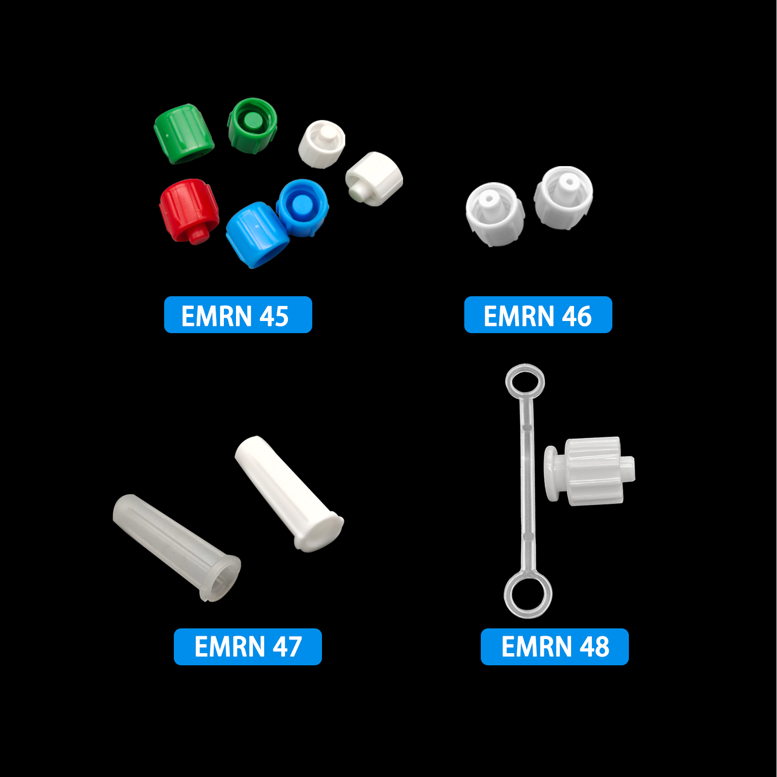 500 Uds. Orificio de tapas Lue - Medical Lab Usa reseña y precio